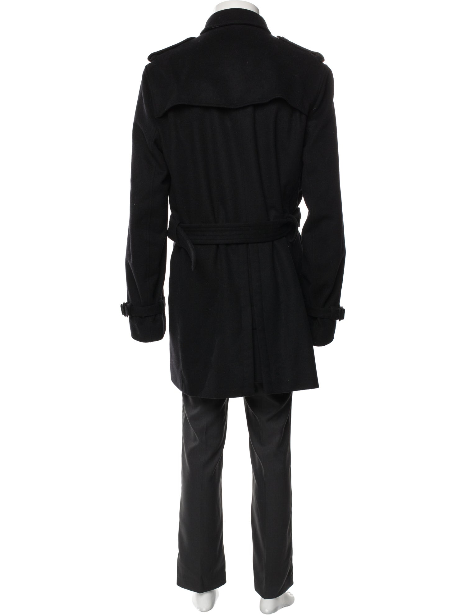 Burberry Virgin Wool Trench Coat